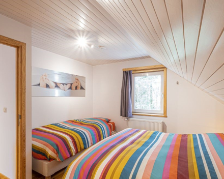 Familie kamer 1 X 1 persoonsbed en tweepersoonsbed